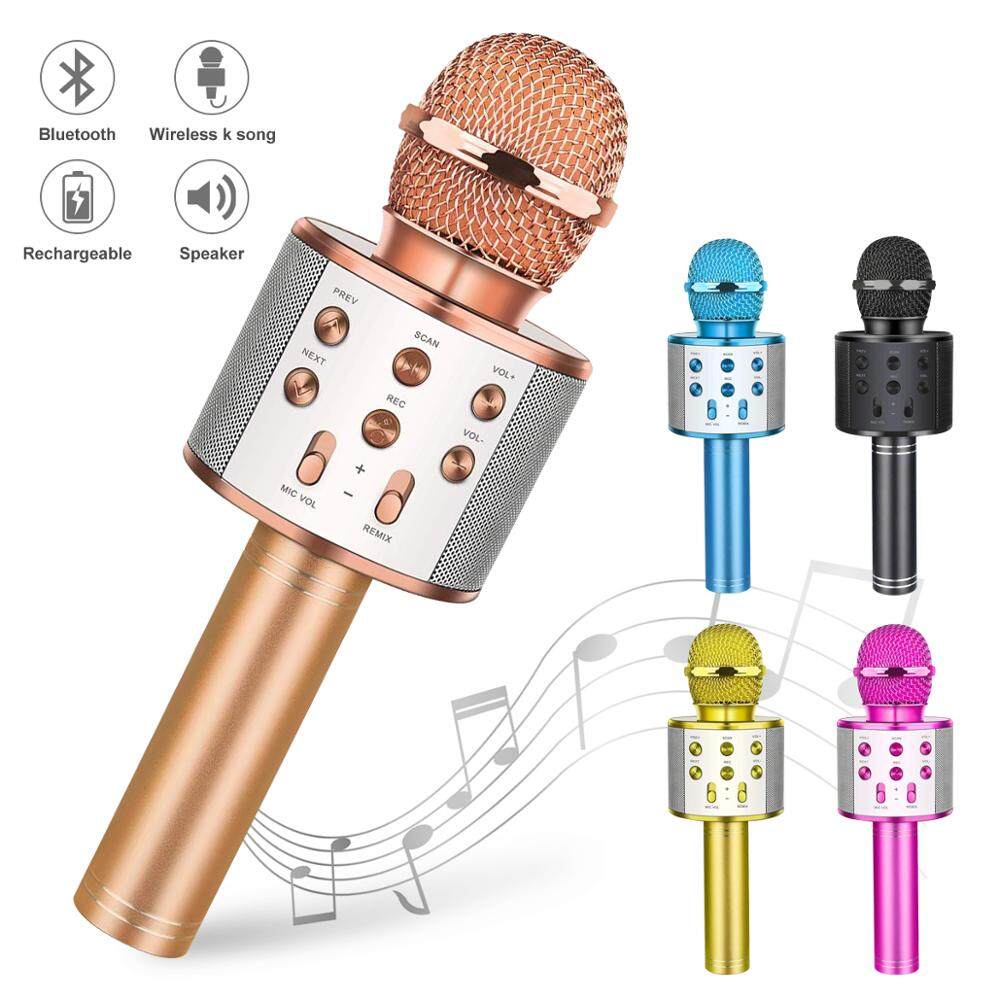 Zk30 Micro karaoke không dây Cầm Tay Karaoke âm thanh Micro Cho Trẻ Em Âm