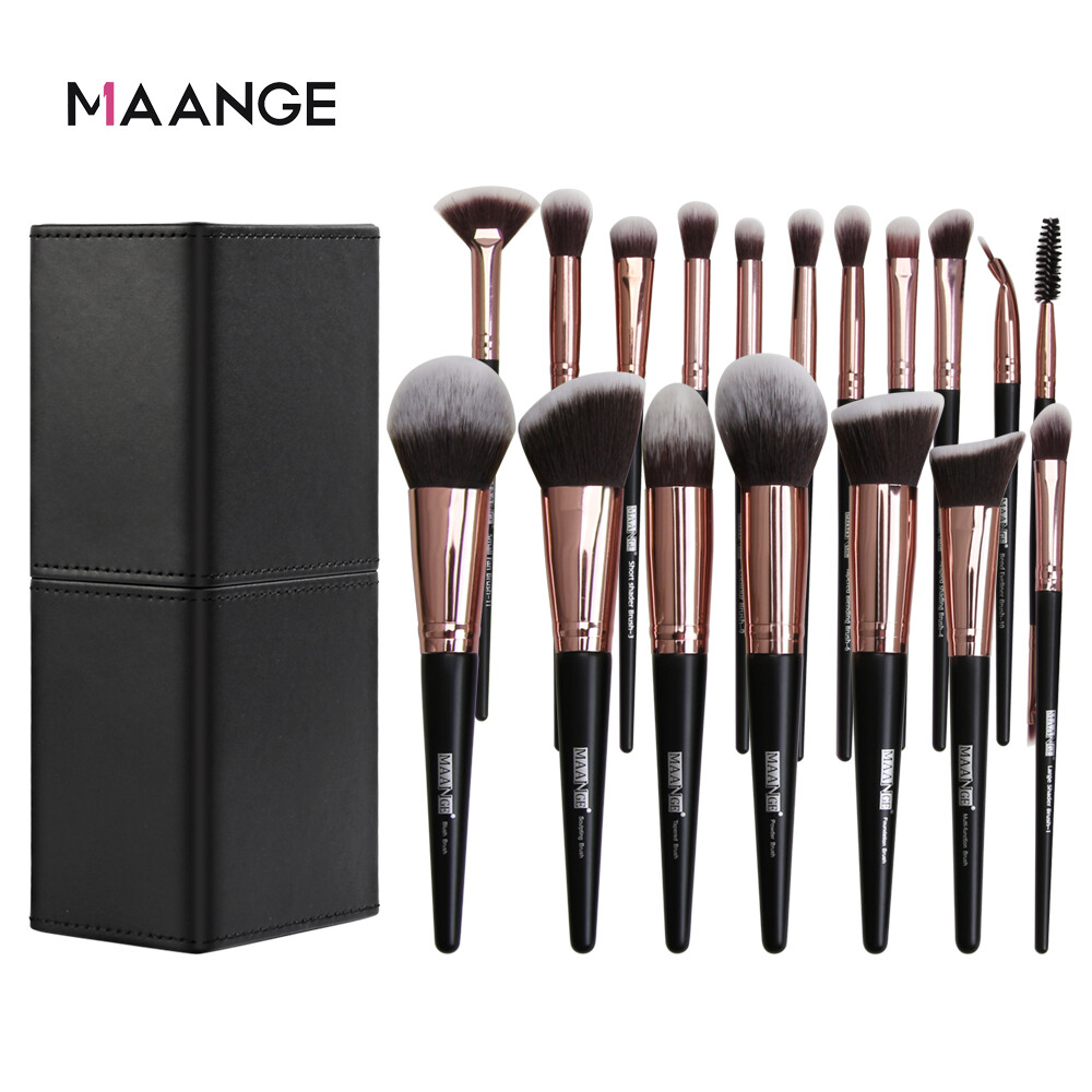 Maange bộ cọ trang điểm 20 món cọ trang điểm kết hợp phấn nền phấn mắt mặt cọ trang điểm