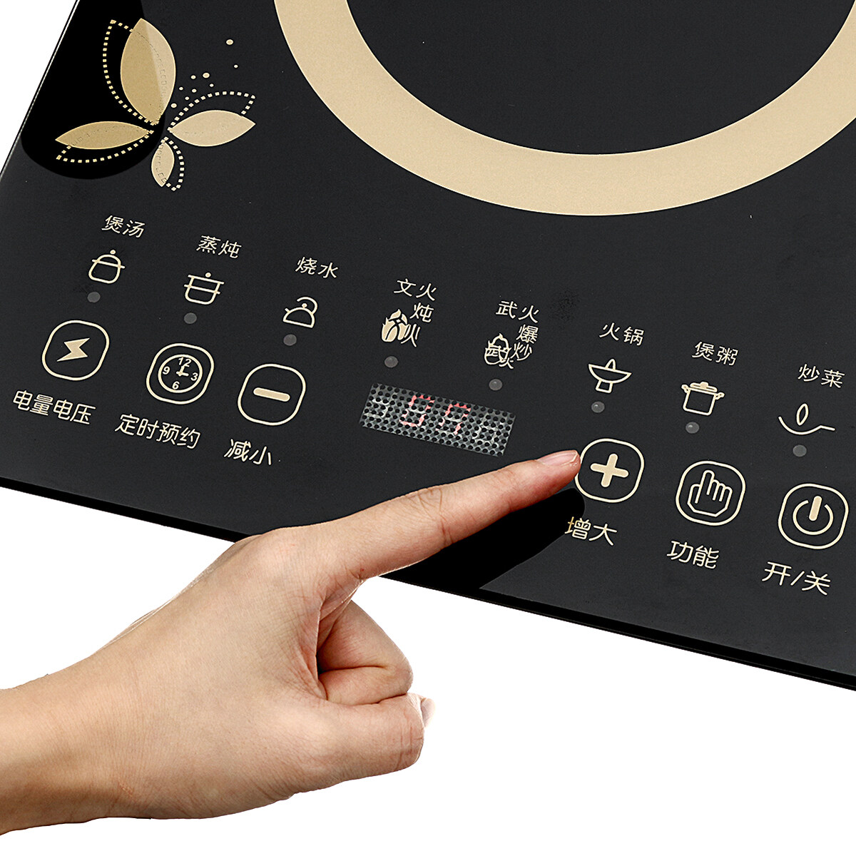 Generic Electric Induction Cooker Sensor Touch Cooktop Temperature