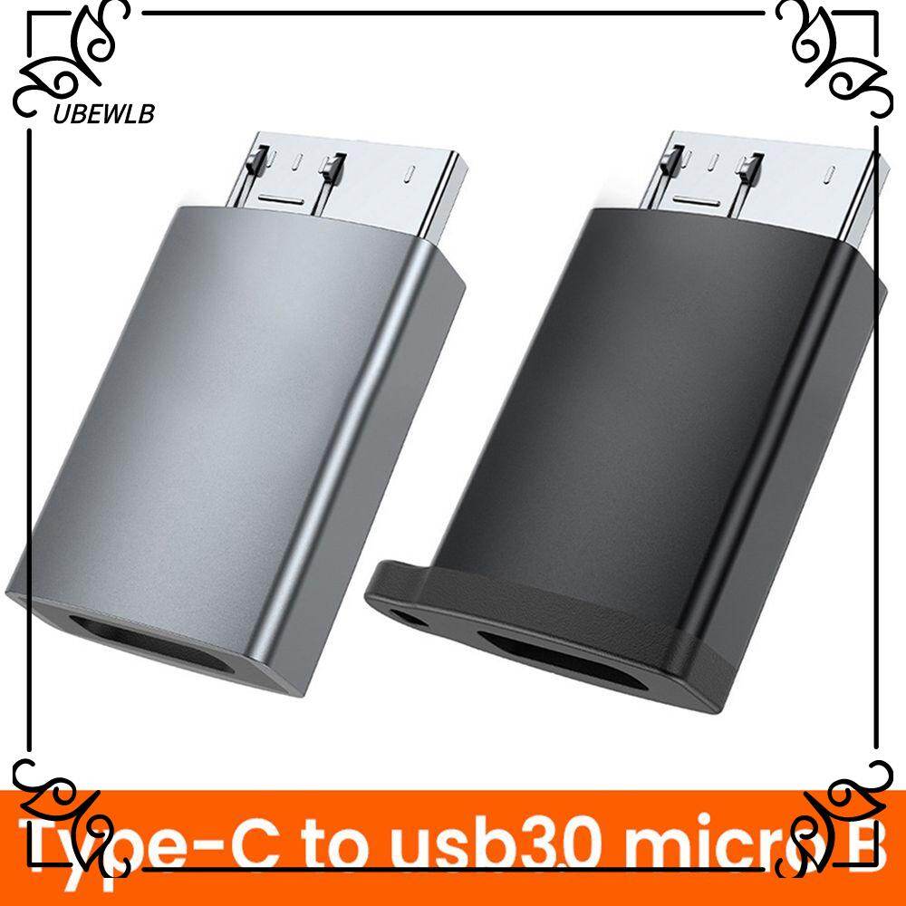 Ubewlb hợp kim nhôm ổ cứng di động ổ cứng nối đực sang cái usb c để usb 3.0 micro b type-c đầu chuyển đổi otg