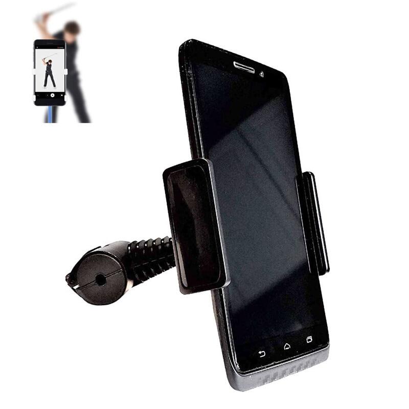 Universal Selfie Golf Club Golf Record Holder Practice Records Accessories Phone Holder Golf Training Assistant Equipment