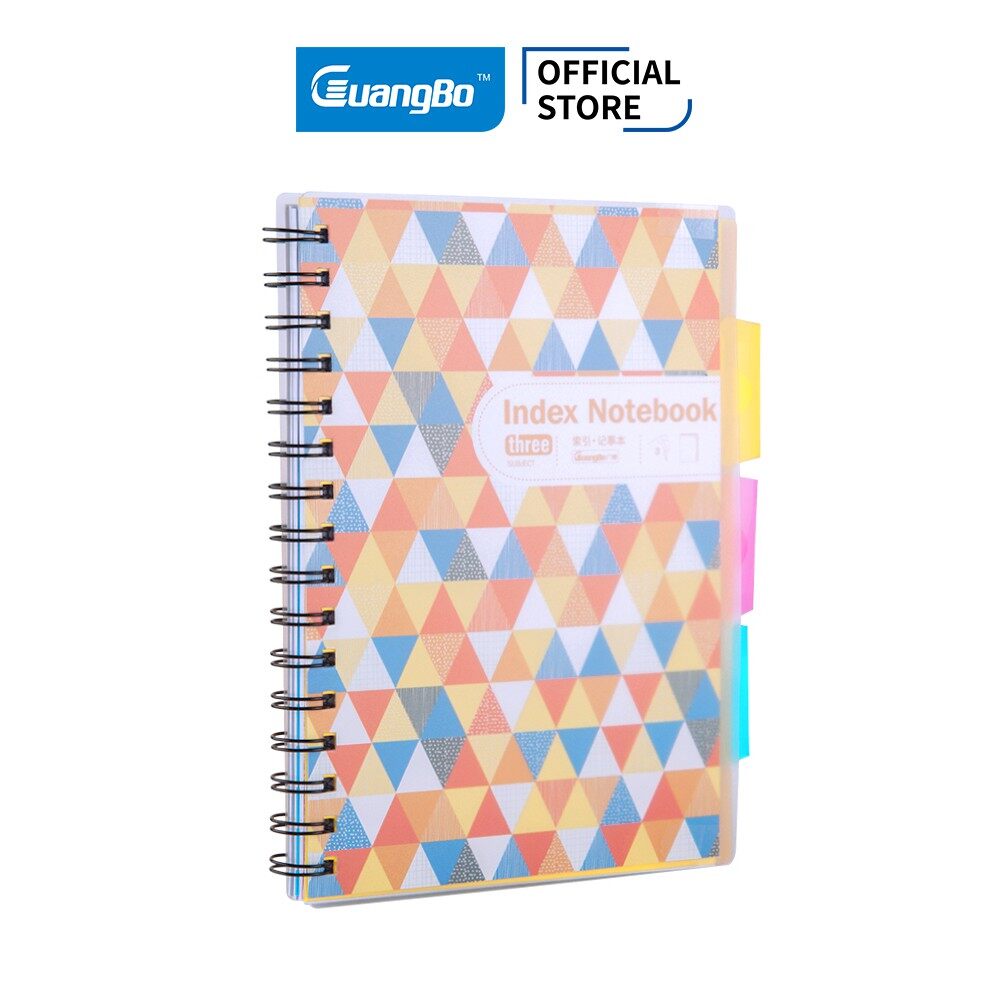 Sổ lò xo chia file b5 16k 230 trang guangbo fb60506