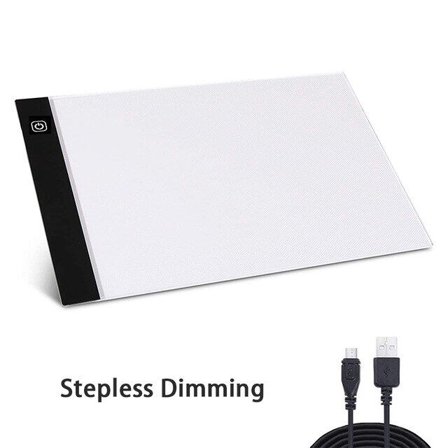 Elice A4 Led Light Pad Diamond Painting Usb Powered Light Board Kit Digital Graphics Tablet For Drawing Pad Art Painting Board