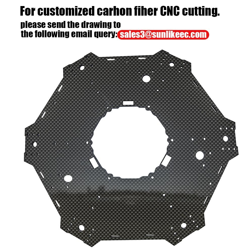Tấm Cắt CNC Sợi Carbon Theo Yêu Cầu Dịch Vụ Tự Làm Tấm Sợi Carbon Khắc