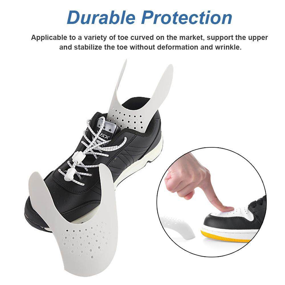 8 Pairs Anti-Wrinkle Shoes Shields Protector Shoes Crease Protector Toe Box Decreaser Prevent Sneaker Shoes Crease Indentation