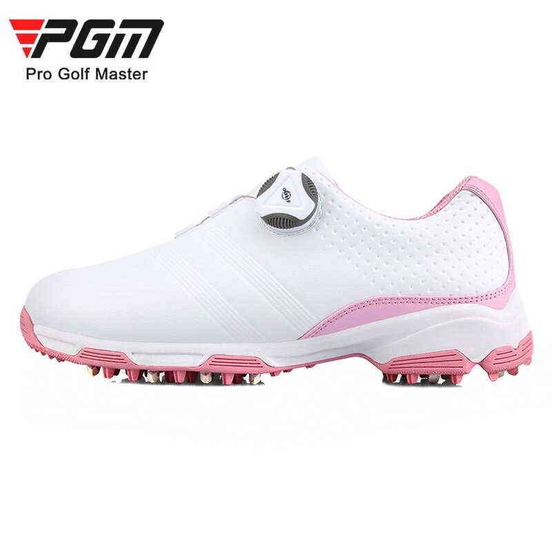 Giày Chơi Golf PGM Cho Nữ Và Nữ, Giày Thể Thao, Giày Sneaker Chơi Gôn, Giày Dây Giày Xoay Tự Động, Chống Trượt, Không Thấm Nước