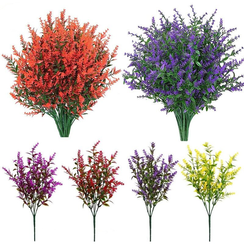 Fake Flowers Artificial Flowers Real Touch Artificial Bouquet Shrubs