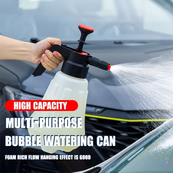 Bình phun bọt rửa xe hơi 1.5/2l bình xịt bọt tuyết/ bình xịt rửa xe tuyết bình xịt pa áp suất cao bình phun áp suất không khí hình quạt