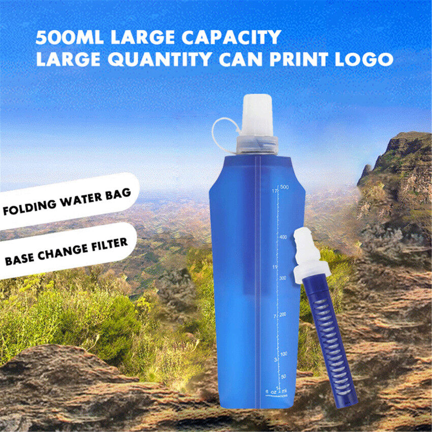 TTLIFE Outdoor Travel Foldable Water Bag Sports Portable Filter Bag Outdoor Survival Compact Outdoor Filter ราคา 423 บาท*ส่งฟรี