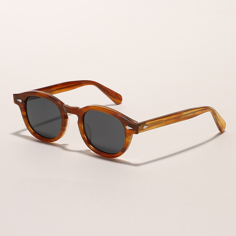 Shades cho cổ điển cho nam Johnny Depp Kính mát nam nữ kính mát phân cực thương hiệu cổ điển khung Axetat cho nam Kính mắt lemtosh Eyewear