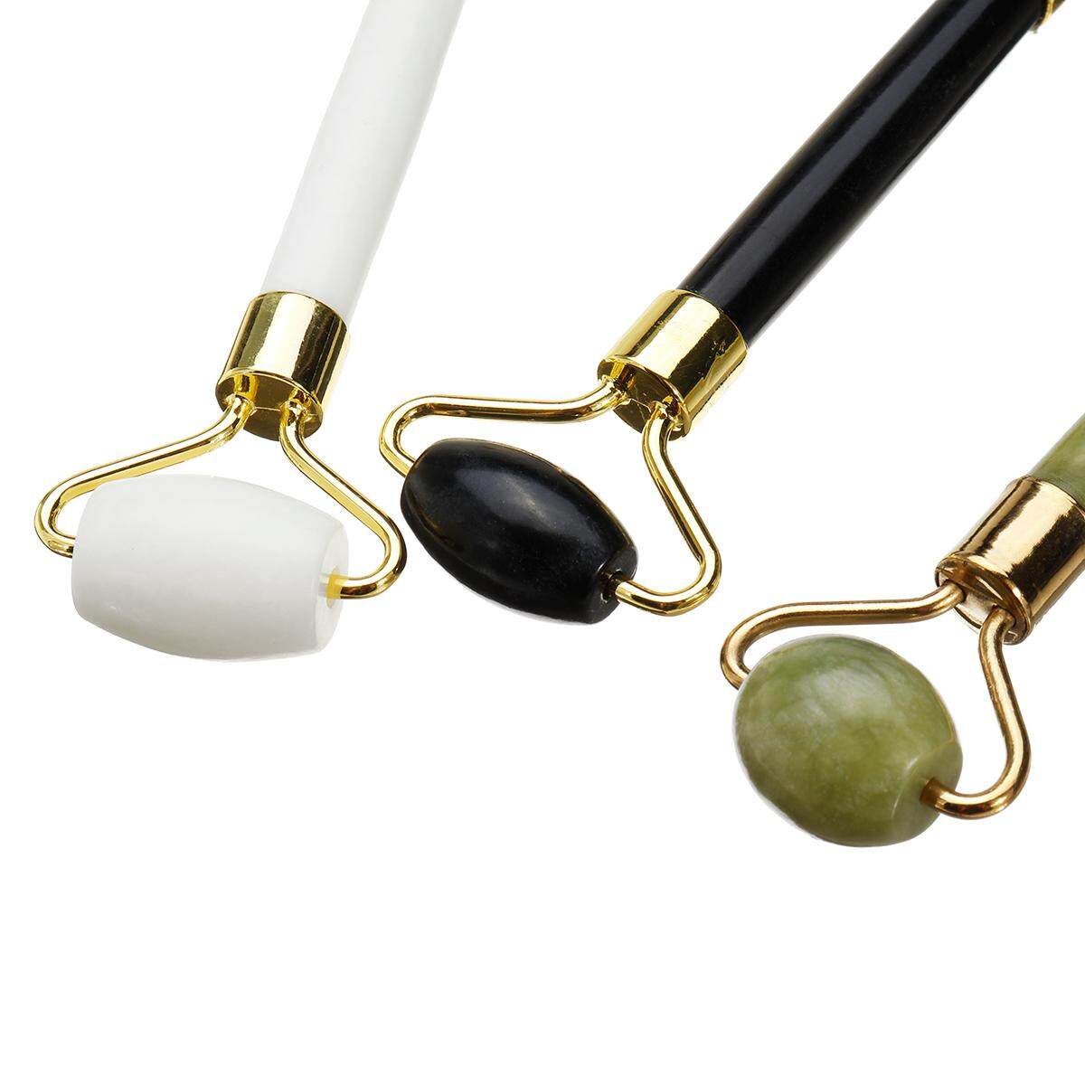 Generic Natural Gua Sha Face Massager Jade Roller Facial Skin Thin