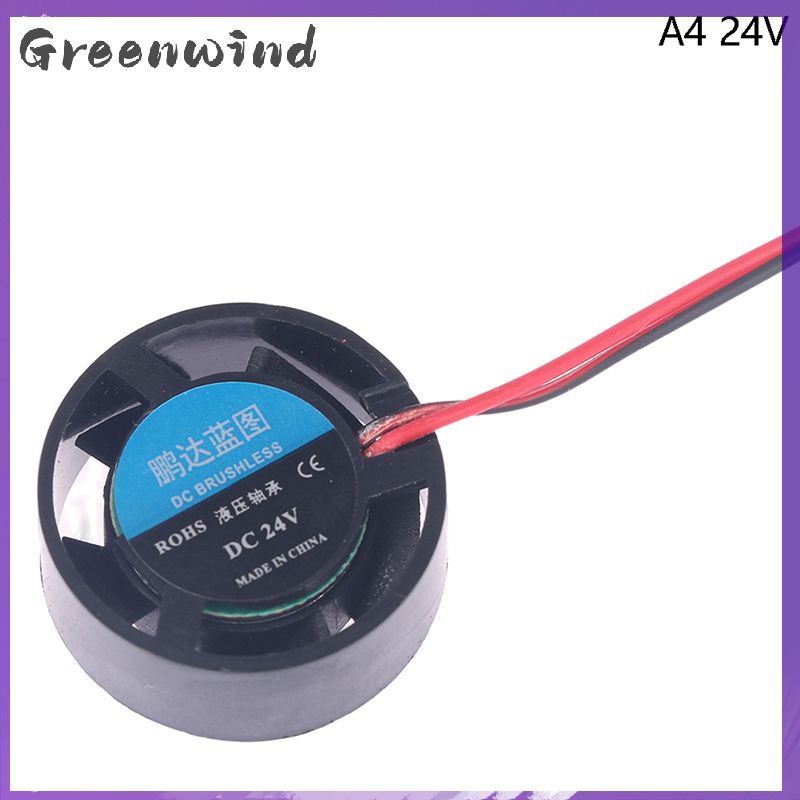 Greenwind 1Pc Notebook Micro Cooling Fan 25.5x10mm 5 9 12 24V Round Mini