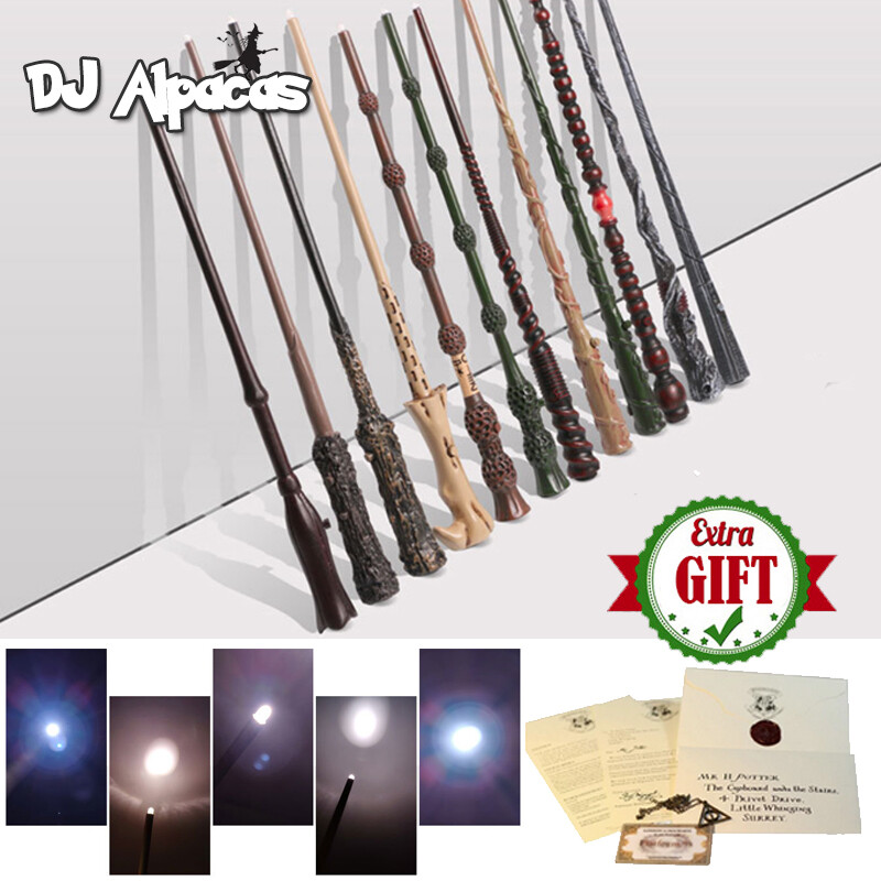 Cây Đũa Thần Ma Thuật Harry Potter 22 Loại Đũa Thần Ánh Sáng Indsdore Dumble Sirius Hermione Có Thư Thông Báo Với London Để Mua Vé
