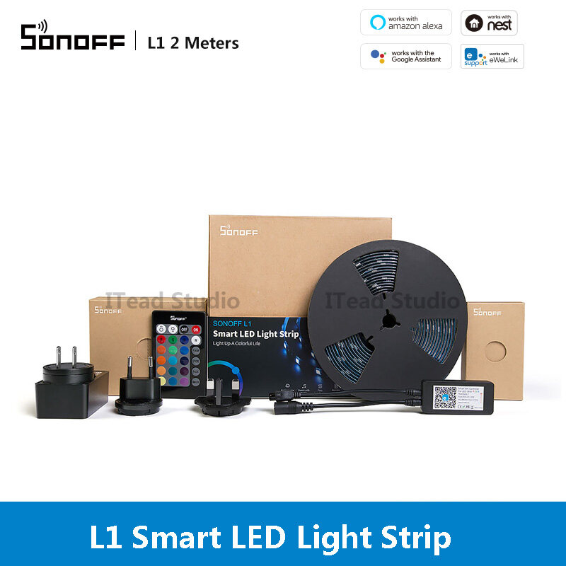 sonoff l1 smart strip light