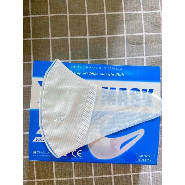 2 hộp khẩu trang 3d mask xuân lai chính hãng xl