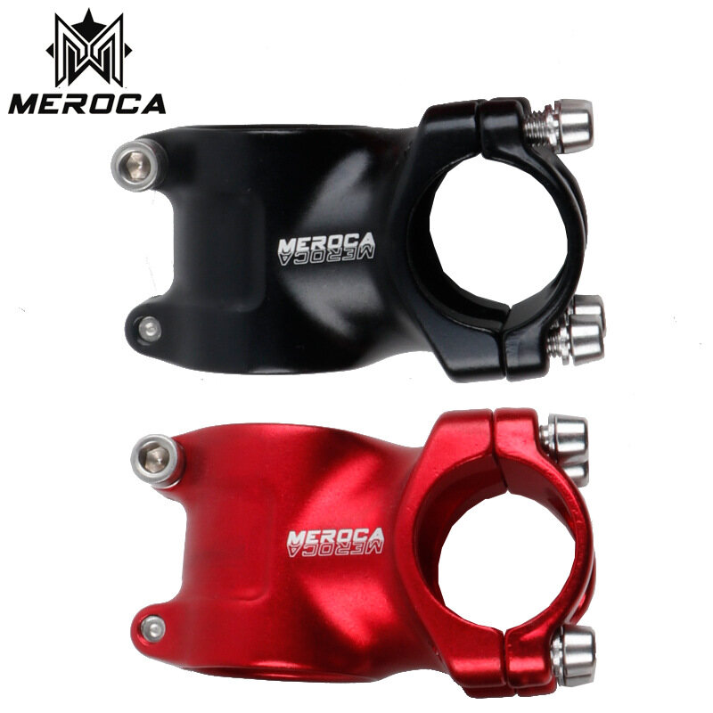 Meroca pô tăng xe đạp pô tăng ngắn siêu nhẹ hợp kim nhôm 25.4mm * 28.6mm 35mm pô tăng xe đạp thăng bằng trẻ em độ chỉnh k/s/p