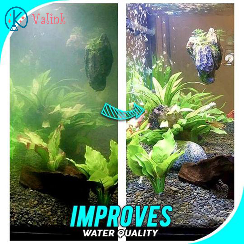 Valink Aquarium Algaecide Water Algae Control Fish Tank Moss Remover