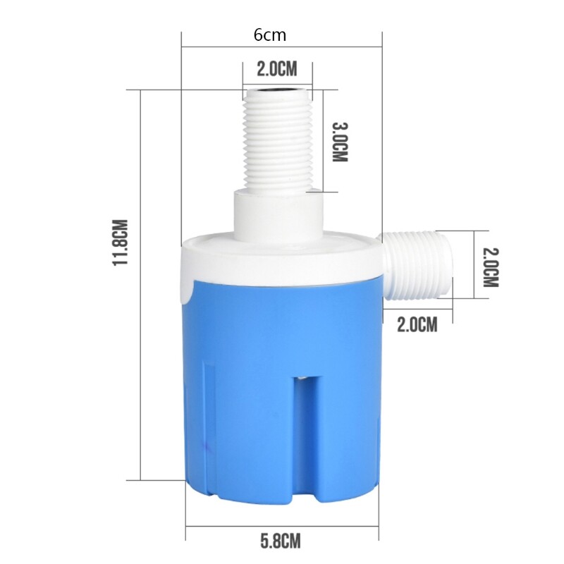 Van điều khiển mực nước tự động 1/2 "3/4" 1 "van bi nổi bể nước