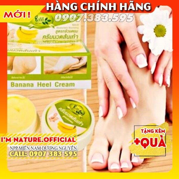 Kem giảm nứt gót chân banana heel cream 30g thái lan