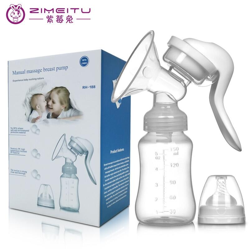 ZZOOI Manual sucking device suction large maternity supplies milking