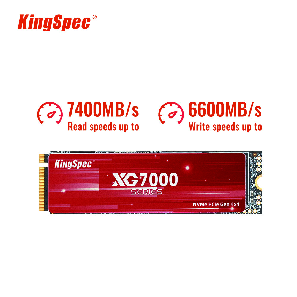 Kingspec NVMe M.2 SSD 1TB 2TB 512GB 4TB SSD cho PC nmve M.2 PCIe 4.0x4 2280 NVMe SSD gen4 x 4 2242 ổ cứng nội bộ rắn SSD đĩa cho ps5