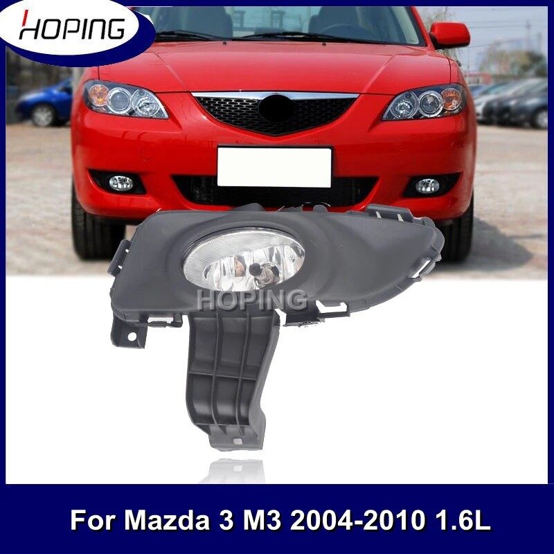 Huiyisunny đèn sương mù cản trước đèn sương mù cho mazda 3 m3 2003 2004 2005 2006 2007 2008 2009 2010 1.6l đèn sương mù đèn sương mù