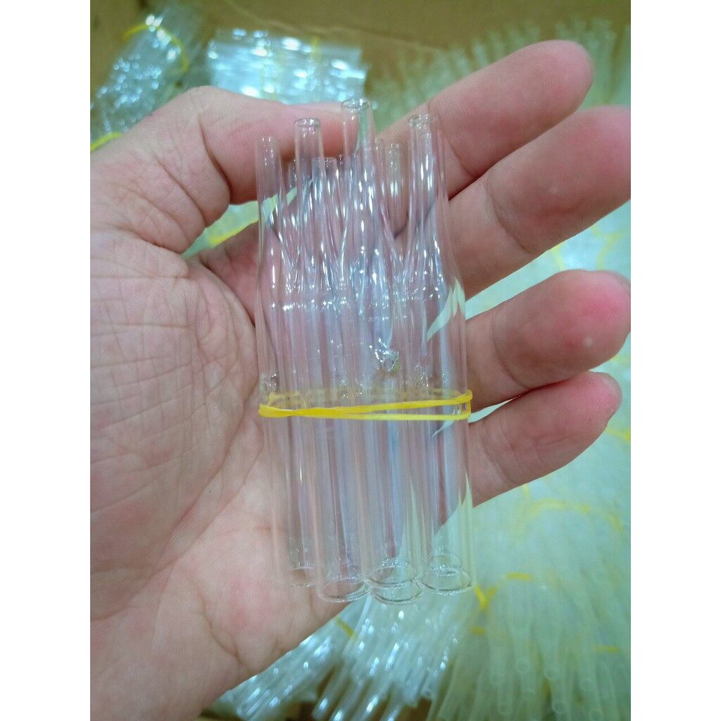 Combo 10 ống hút mụn thuỷ tinh. ống thủy tinh dùng cho máy hút mụn , máy 5in1 - spa88