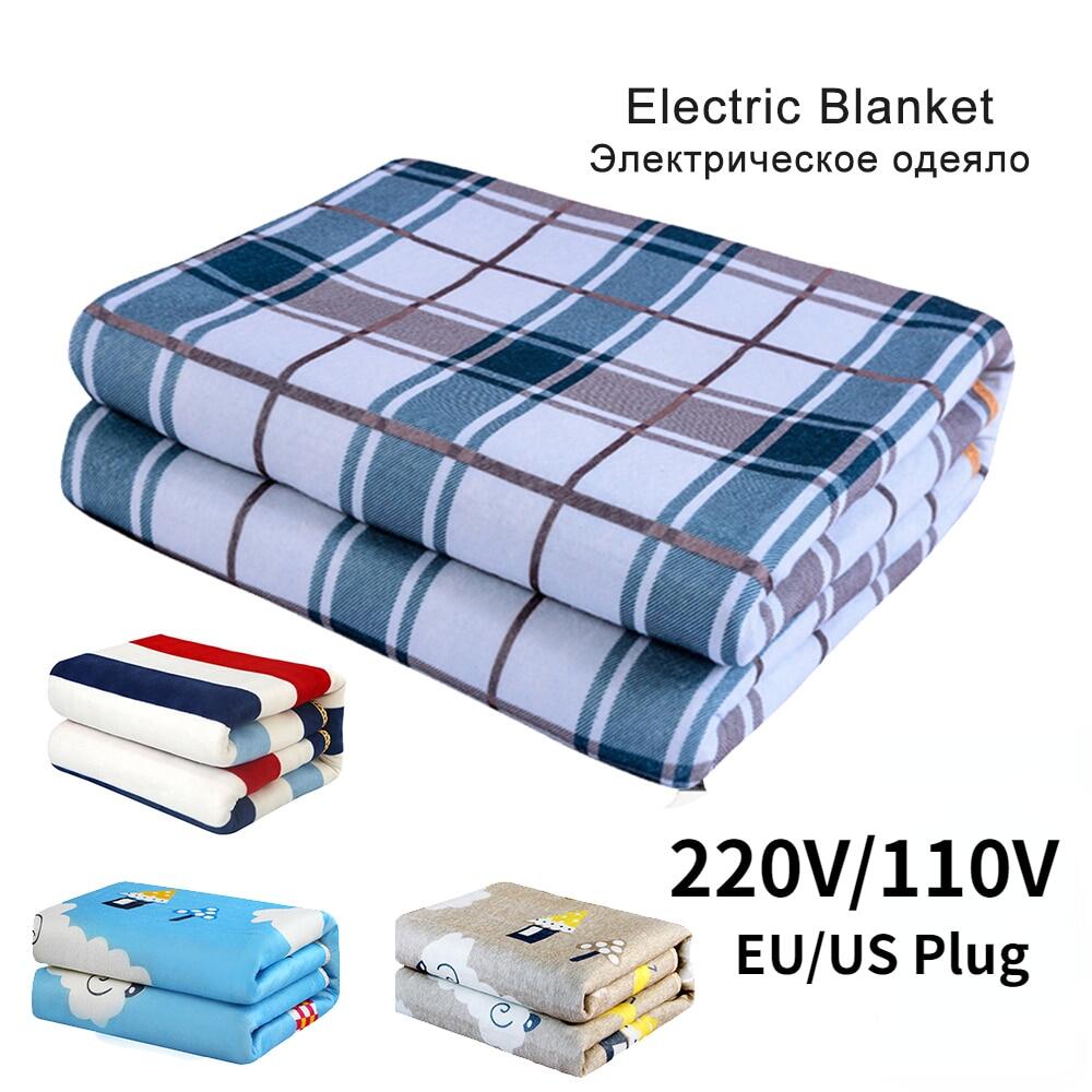 Chăn 220V Tấm Điện Sưởi Ấm Chăn Điện Điều Nhiệt Dày Chăn Sưởi Điện An Toàn Nệm Điện Ấm