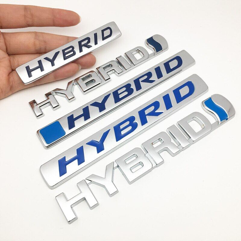 Huiyisunny Miếng Dán Logo Lai Kim Loại 3D Mới Đề Can Huy Hiệu Biểu Tượng Chắn Bùn Bên Hông Xe Hơi Cho Volkswagen Cho Honda Cho Toyota Phong Cách Xe Hơi