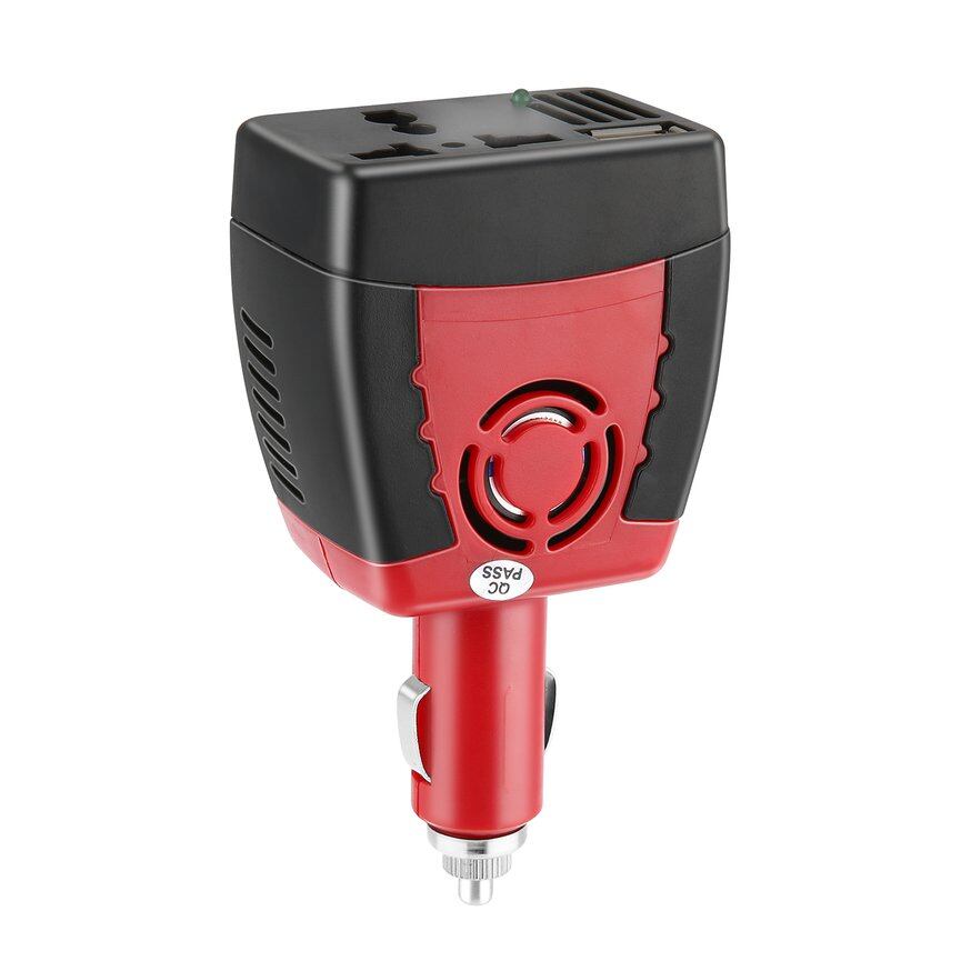 Ubest Bộ Chuyển Đổi Nguồn Điện Cho Xe Hơi 150W Bộ Sạc USB Bộ Nguồn 12V DC Sang 220V AC