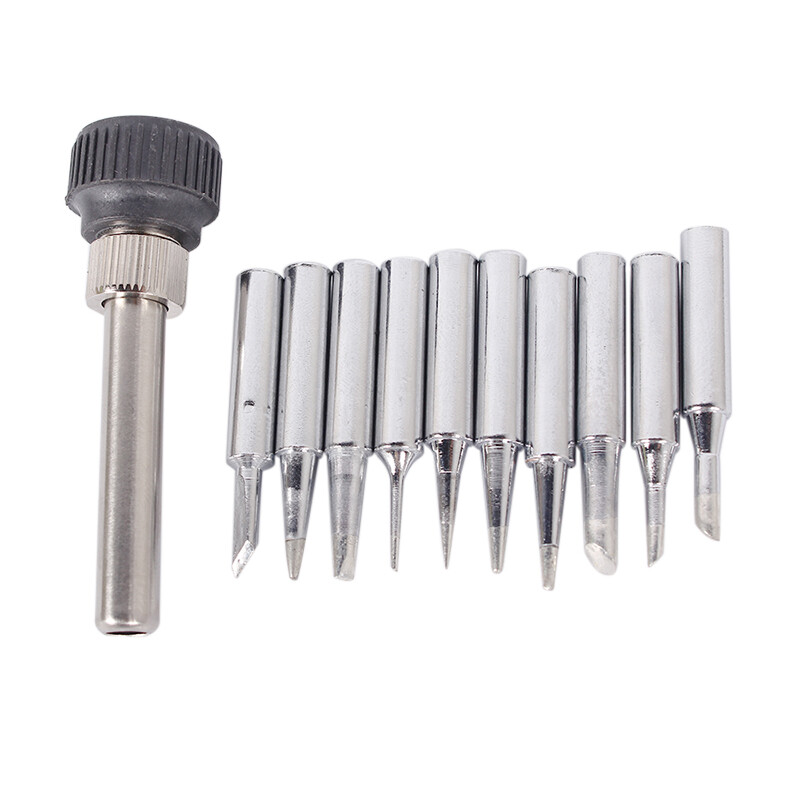 11 cái/lốc 900m-t chì miễn phí hàn sắt mẹo, trạm làm lại hàn hakko saike atten aoyue kada yihua cho năm 936 dụng cụ hàn