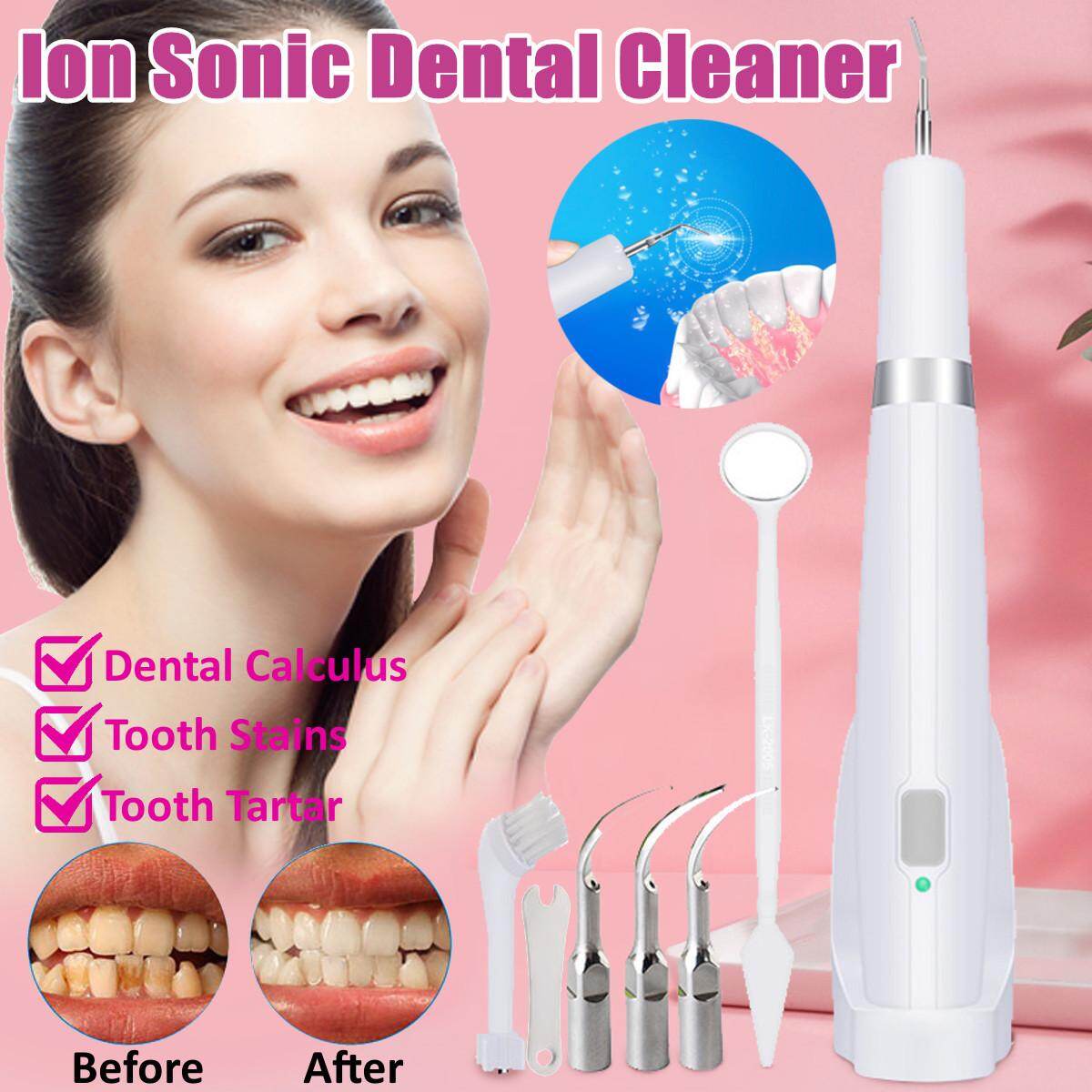 Generic Electric Ion Sonic Dental Cleaner High Frequency Vibration Teeth Tartar Tooth Tartar