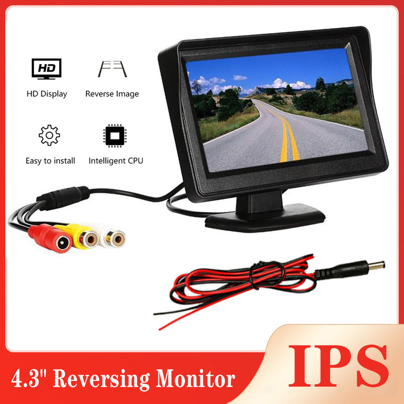 Màn hình ips màn hình xe hơi 4.3 inch cho camera lùi màn hình tft lcd