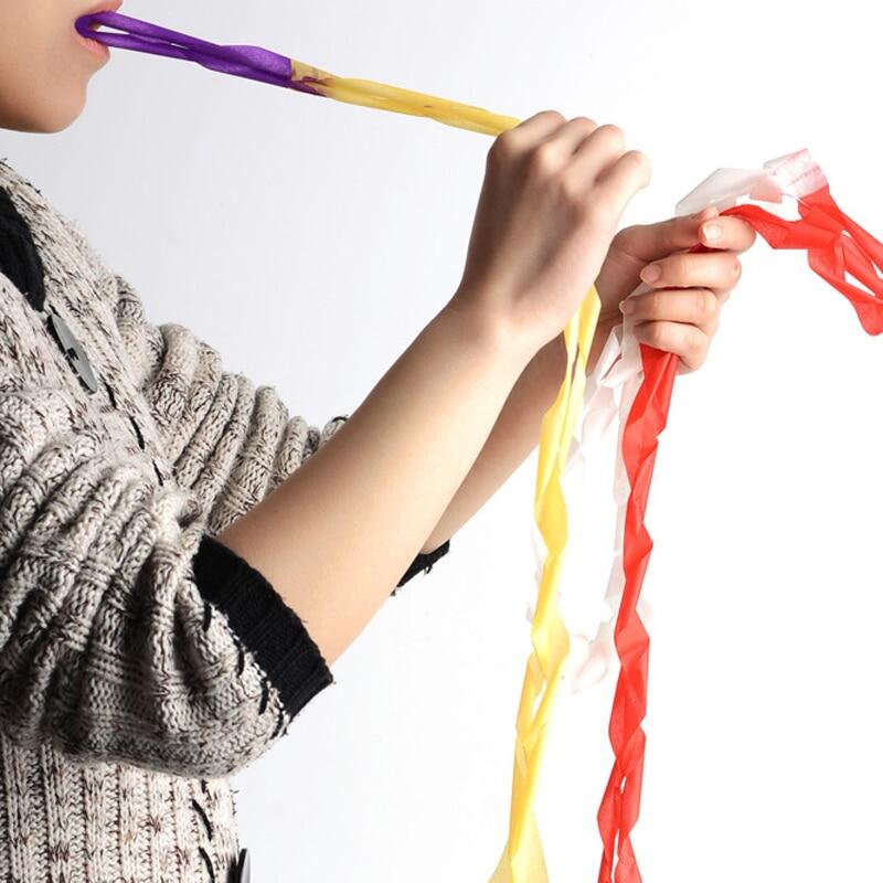 12 cuộn dây ma thuật nhiều màu cái/bộ dụng cụ truyền giấy từ miệng đạo cụ ma thuật dụng cụ ảo thuật đồ chơi dụng cụ trò chơi