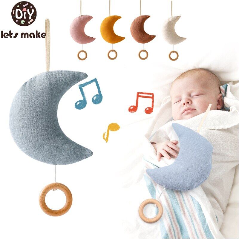 Let s Make Baby Rattle Toy 0-12 Months Mobile Crib Bed Bell Toy Windup