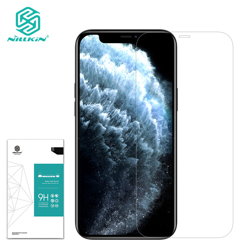 Nillkin 9H Kính cường lực Cho iPhone 12 / 12 Pro / 12 mini / 12 Pro Max Miếng dán màn hình điện thoại H 0.33MM Chống Cháy Nổ Bảo Vệ Màng Kính Cường Lực