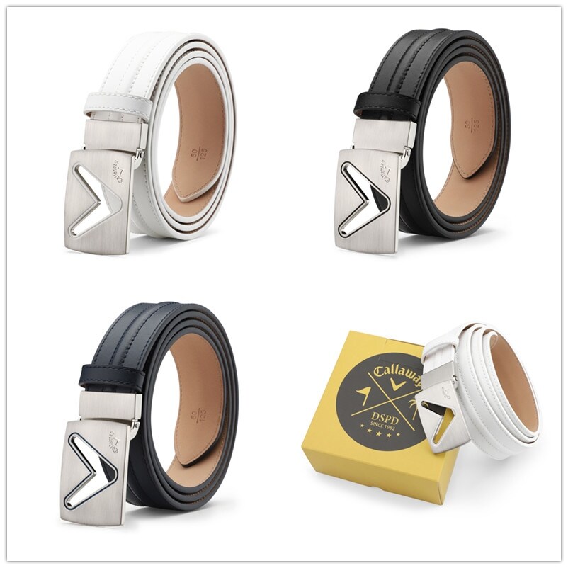 2022Korean PXGˉG4 Golf Belt Unisex Sports Golf Belt Comfortable Waterproof Men's Fashion Simple Trend Belt