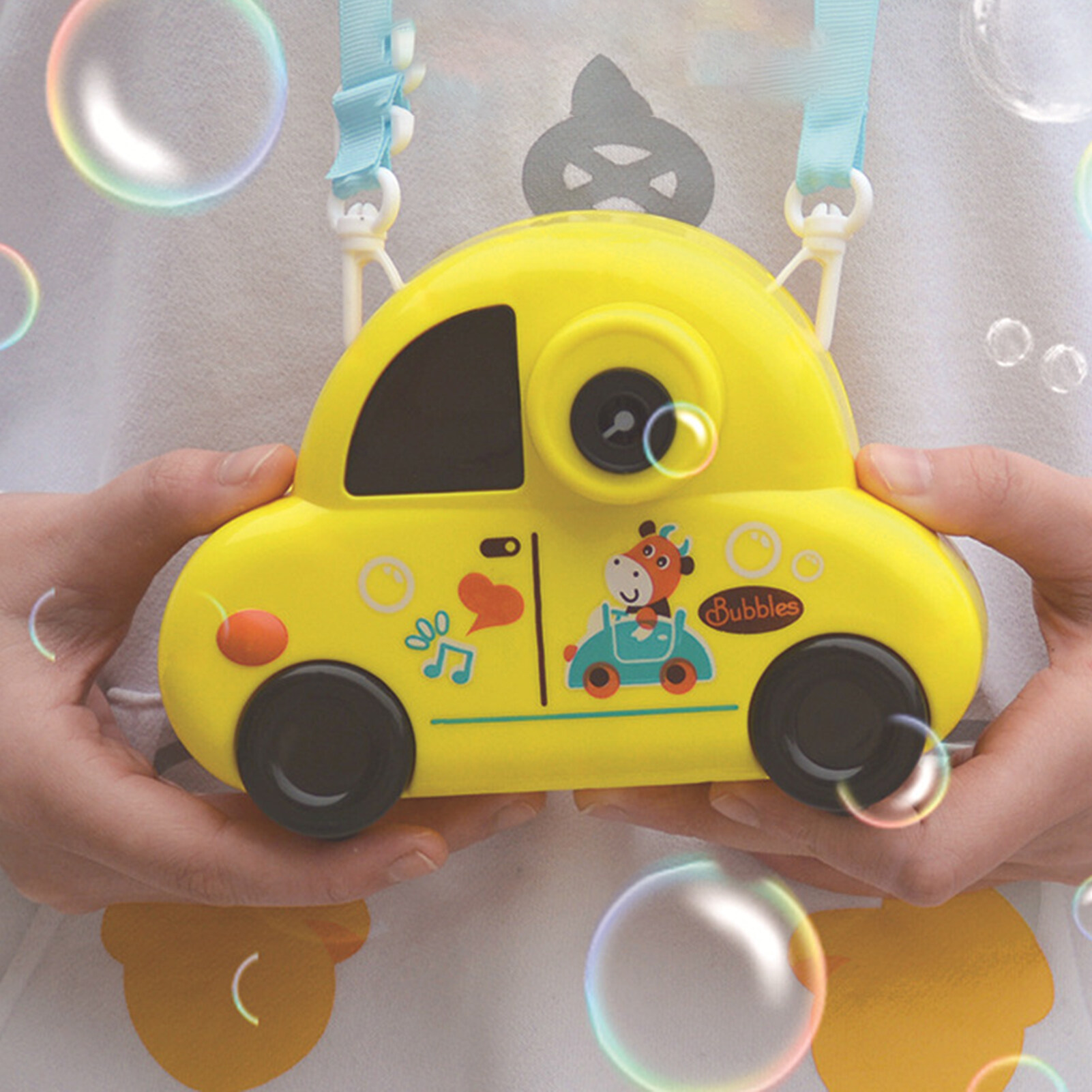 เครื่องเป่าฟองสบู่รถเด็กปฏิสัมพันธ์มือถือเด็กเครื่องเป่าฟองของเล่นสำหรับ OutdoorSliding Car Bubble กล้องและเสียงอัตโนมัติ Bubble Blowing เครื่องกลางแจ้งเด็กของเล่นแบบโต้ตอบ