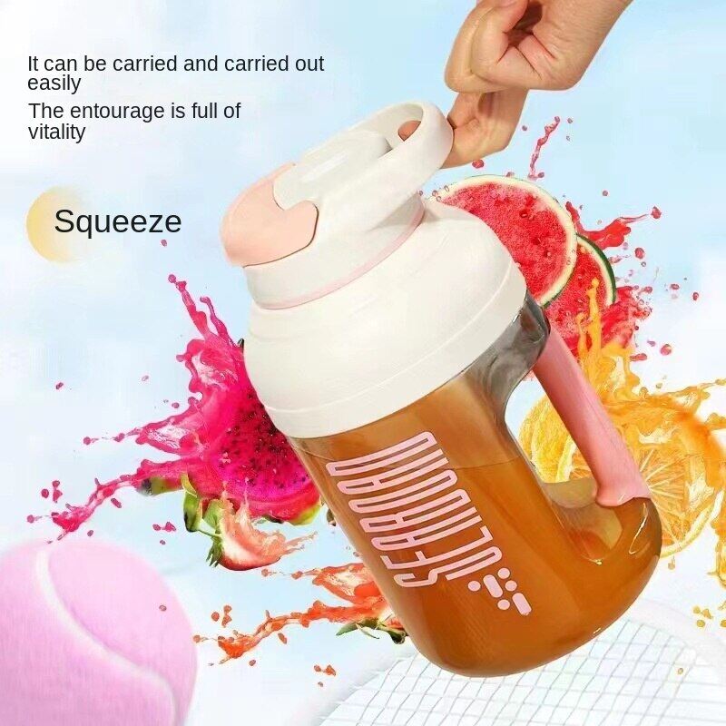 1500ml nước ép xô thể thao máy ép trái cây dung tích lớn trái cây Cốc ép nước ngoài trời không dây máy ép trái cây Máy xay trái cây