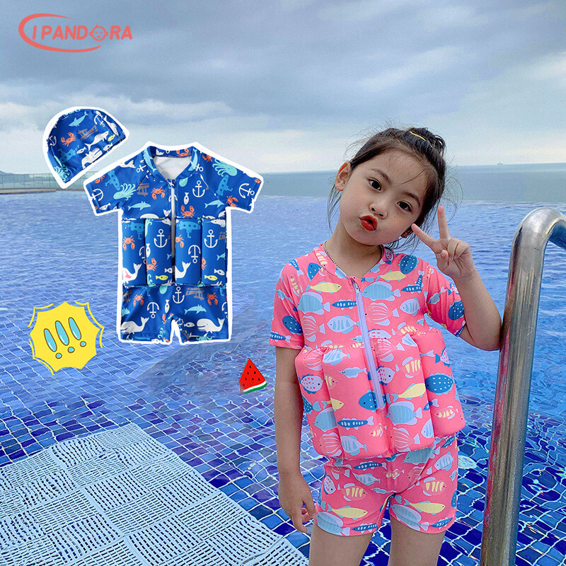 Ip đồ bơi nổi cho trẻ em đồ bơi trẻ em bé trai bé gái trẻ tập đi đồ bơi nổi một mảnh