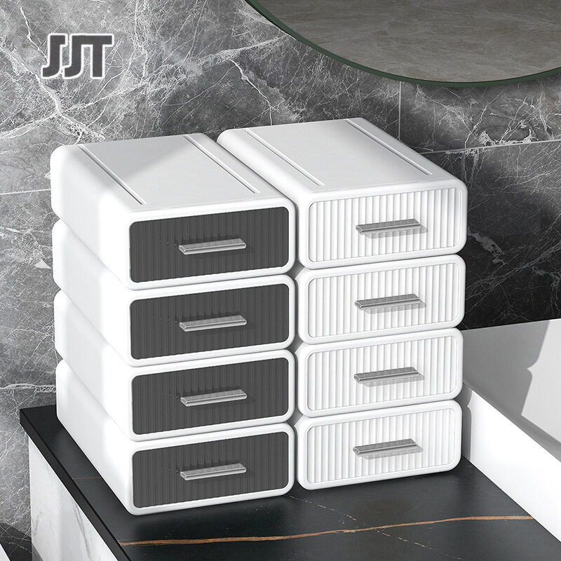JJT Hộp lưu trữ máy tính để bàn, kệ ngăn kéo, bàn học sinh, văn phòng phẩm, mỹ phẩm, hộp lưu trữ văn phòng