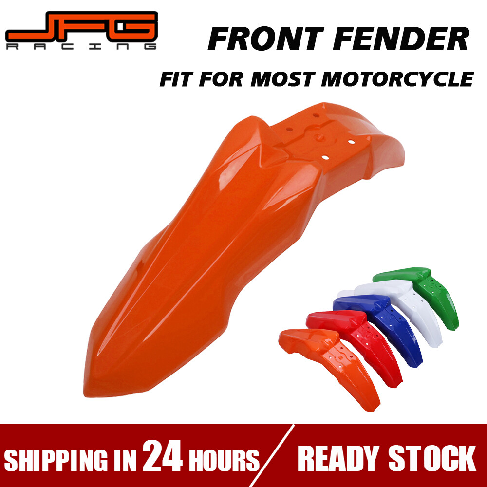 Ốp Chắn Bùn Xe Máy JFG, Ốp Nhựa Phổ Thông Màu Cam Phía Trước, Đánh Bại Sóng TMX Nhấp XRM110, Cảnh Bắn Tỉa Nmax PCX YZF-R15, Skydrive, Thể Thao Raider Smash Gixxer Fury KLX150 Barako Boxer Rouser