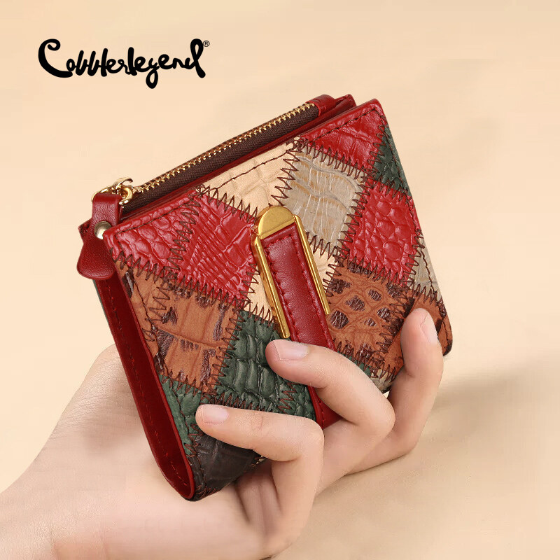 Cobbler Legend Ví Tiền Mặt Ví Đựng Danh Thiếp Cho Nữ Ví Có Khóa Kéo Bền Ví Không Da Ví Nữ