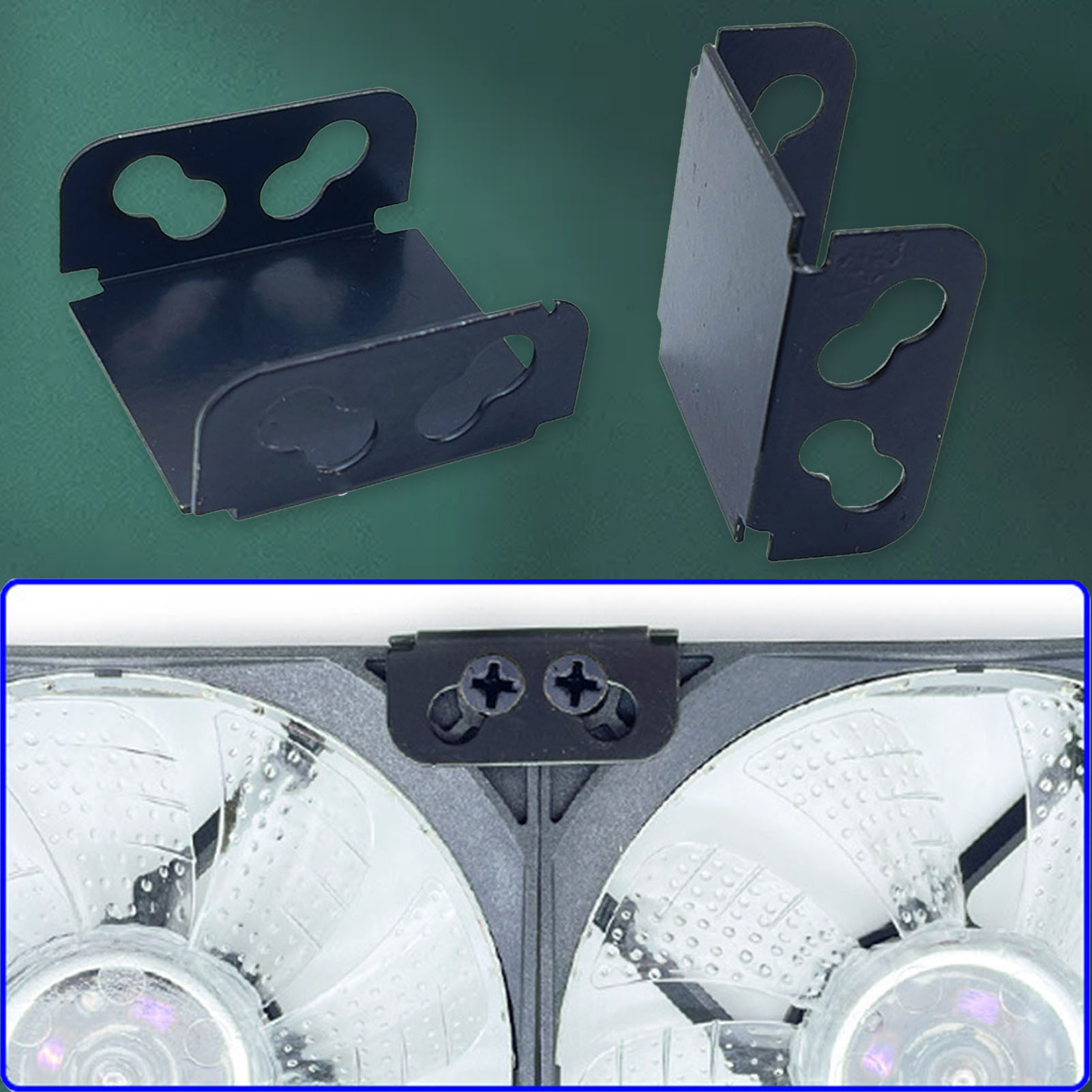 Norman Malthus 2Pcs Connection Buckle Easy Installation Mute Lightweight Computer Case Cooling Fan Spray Painting Connection Parallel Buckle for Desktop 2Pcs High-quality Connection Giá 66,800 Đồng*Miễn phí vận chuyển