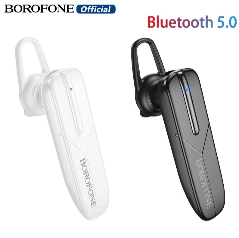 BOROFONE BC36 Business Wireless Bluetooth Headset Single-sided Wireless headphones Car Bluetooth 5.0 Phone Handsfree With Mic Sports Music Calls Earphone For iPhone Xiaomi Samsung All Smartphones Universal ราคา 173 บาท*ส่งฟรี