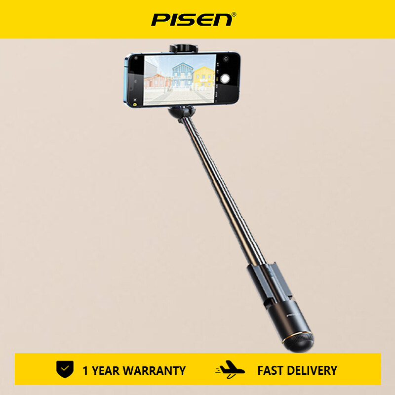 Pisen Camera Điện Thoại Thông Minh Ultra Mini Gậy Selfie Bluetooth Tay Cầm