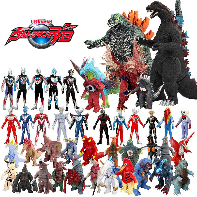 Sê-ri đồ chơi quái vật hsctek ultraman, đồ chơi quái vật siêu anh hùng, đồ chơi sưu tập mô hình hành động quái vật cho bé trai bé gái, mô hình quái vật ultraman có thể di chuyển