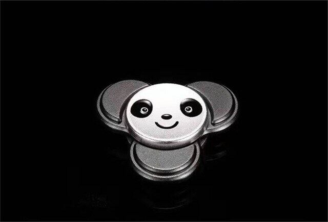 ZILCH ใหม่ Tri-Spinner Stres ของเล่น Panda ของเล่นฆาสเวลาคลายเครียดมือนิ้วมือ Spinner ฟังก์ชั่นสปินเนอร์เครียดล้อโรคออทิซึมและสมาธิสั้น