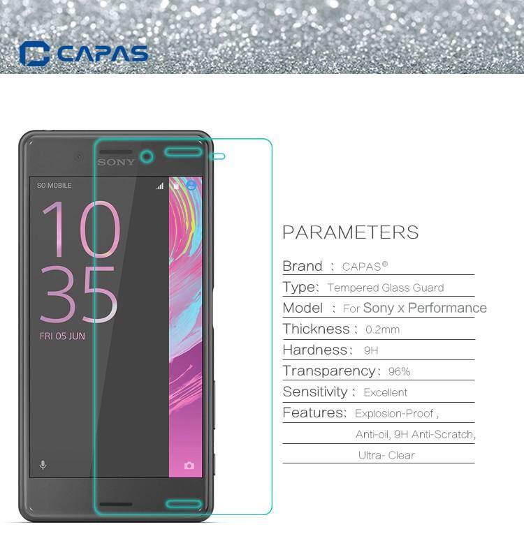 Miếng Dán Cường Lực Cho Sony Xperia X (Trong suốt)