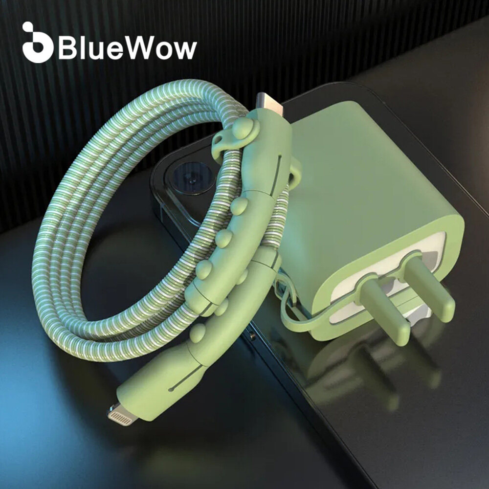 BlueWow Charger Cover Protector Silicone Cable Accessory 18 20w USB